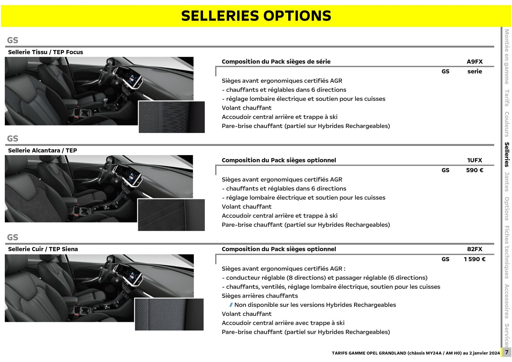 Catalogue Opel Grandland, page 00008