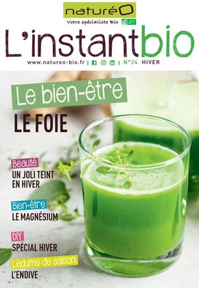 Catalogue NaturéO | L'instant bio | 19/01/2024 - 31/12/2024