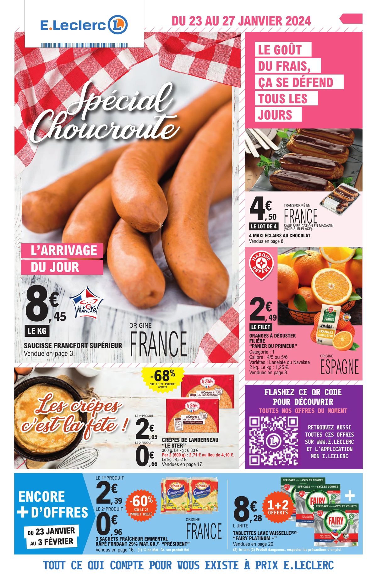 Catalogue Spécial Choucroute E.Leclerc, page 00001