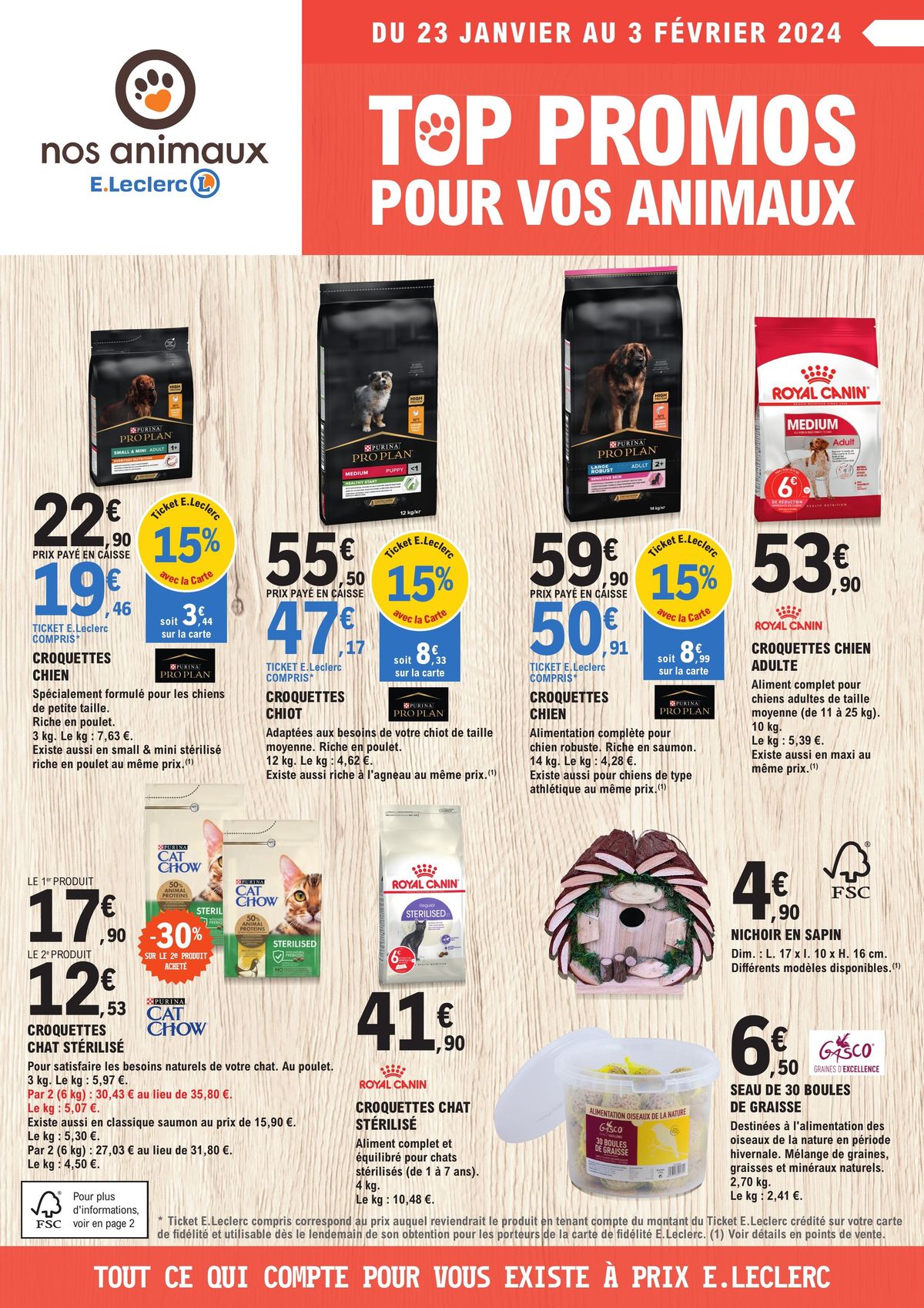 Catalogue Top Promos Pour Vos Animaux, page 00001