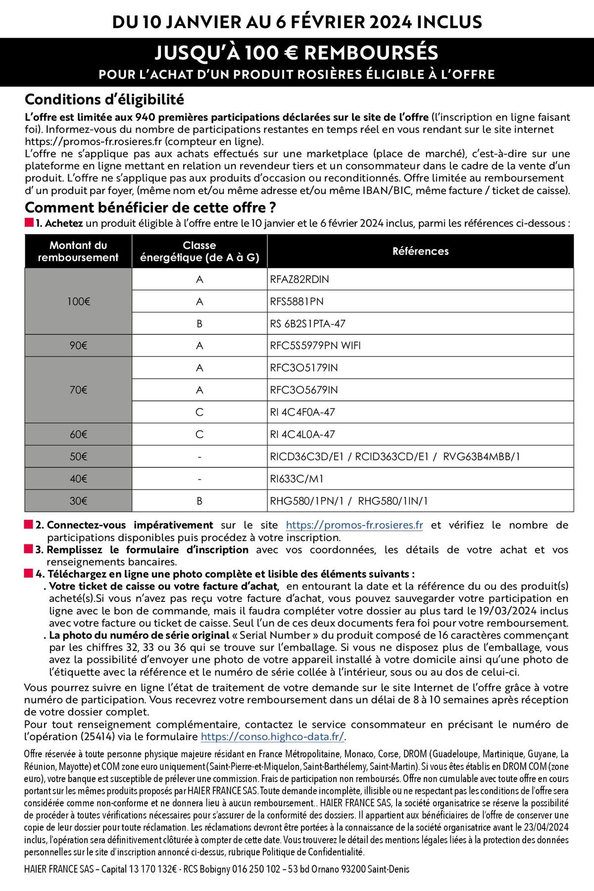 Catalogue Jusqu'à 100€ remboursés, page 00002