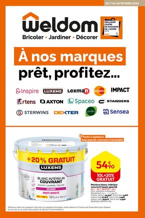 Catalogue Weldom à Cahors | À nos marques, prêt, profitez … | 07/02/2024 - 28/02/2024