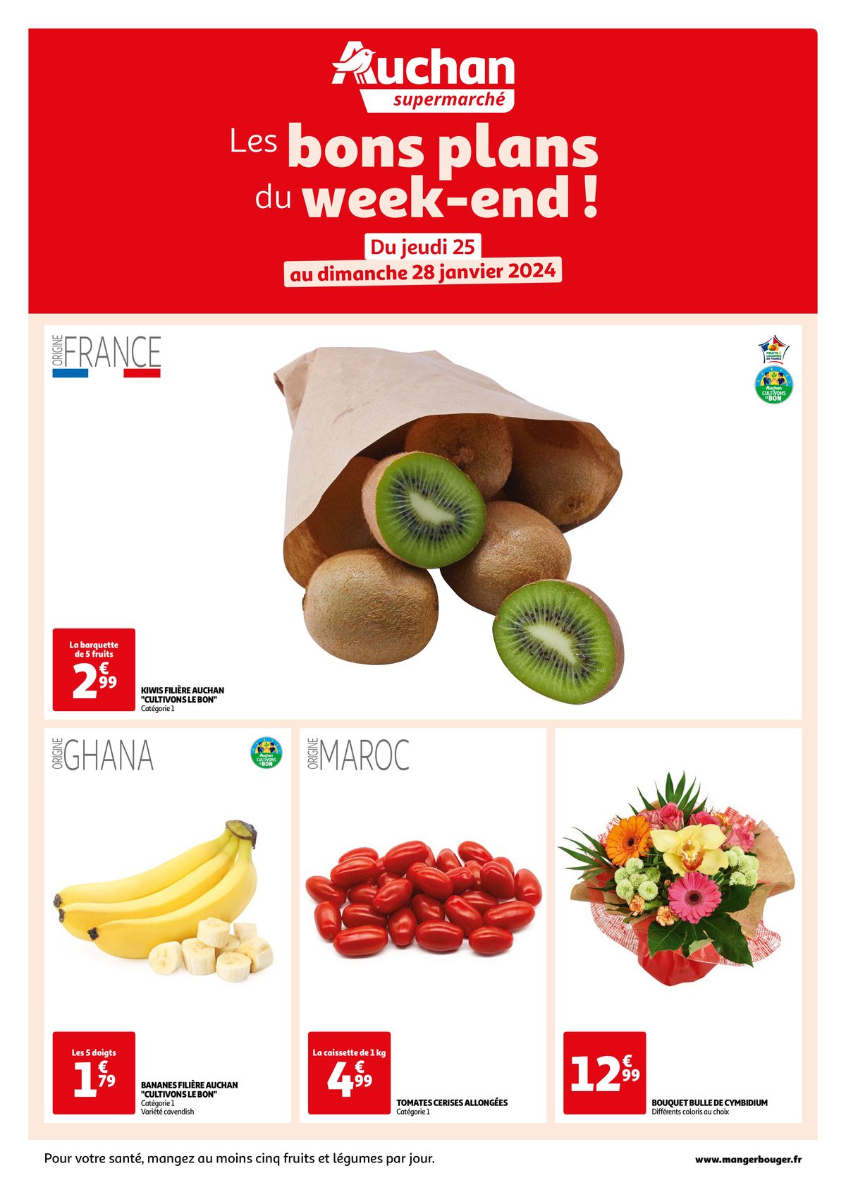 Catalogue Les bons plans du week-end dans votre super !, page 00001