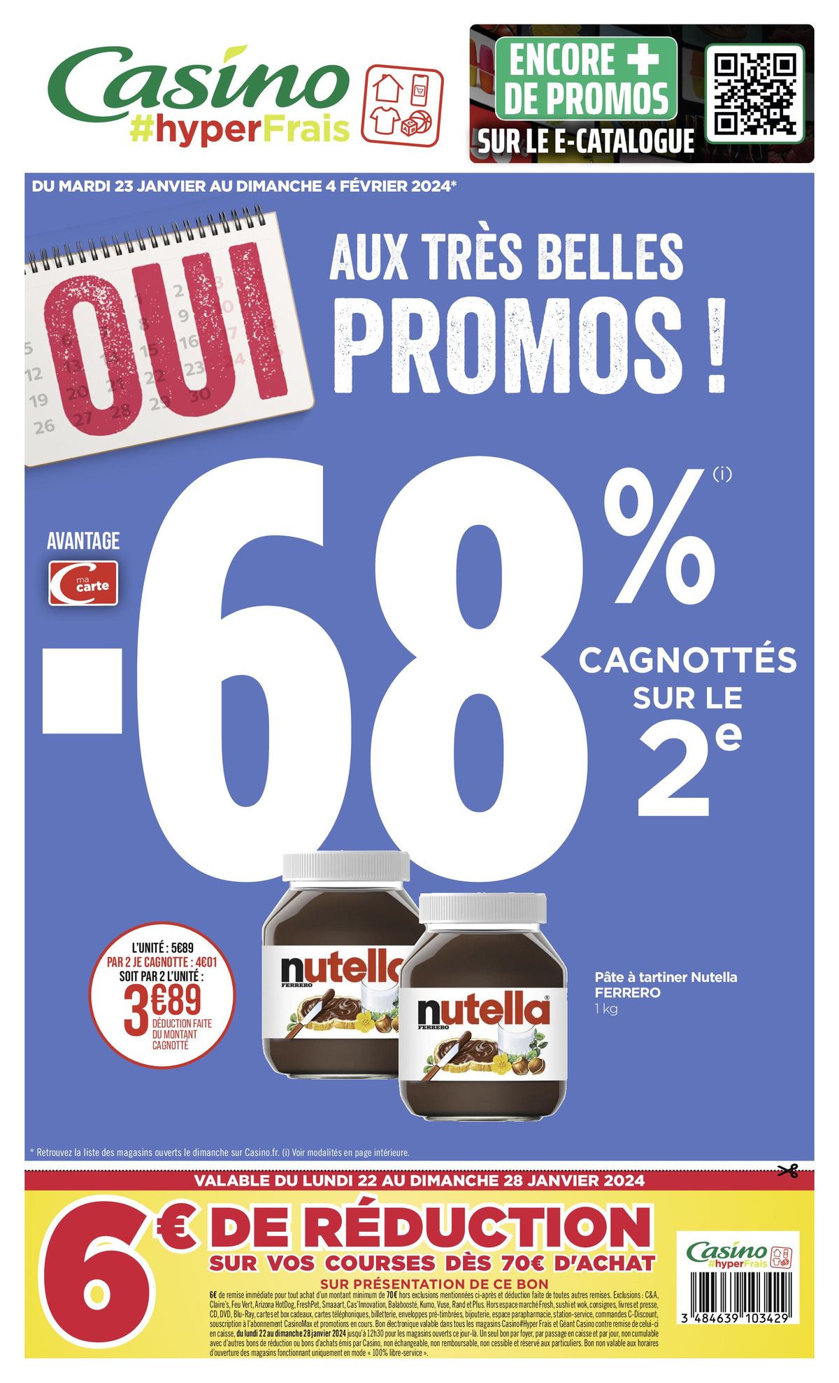 Catalogue OUI AUX TRÈS BELLES PROMOS !, page 00001