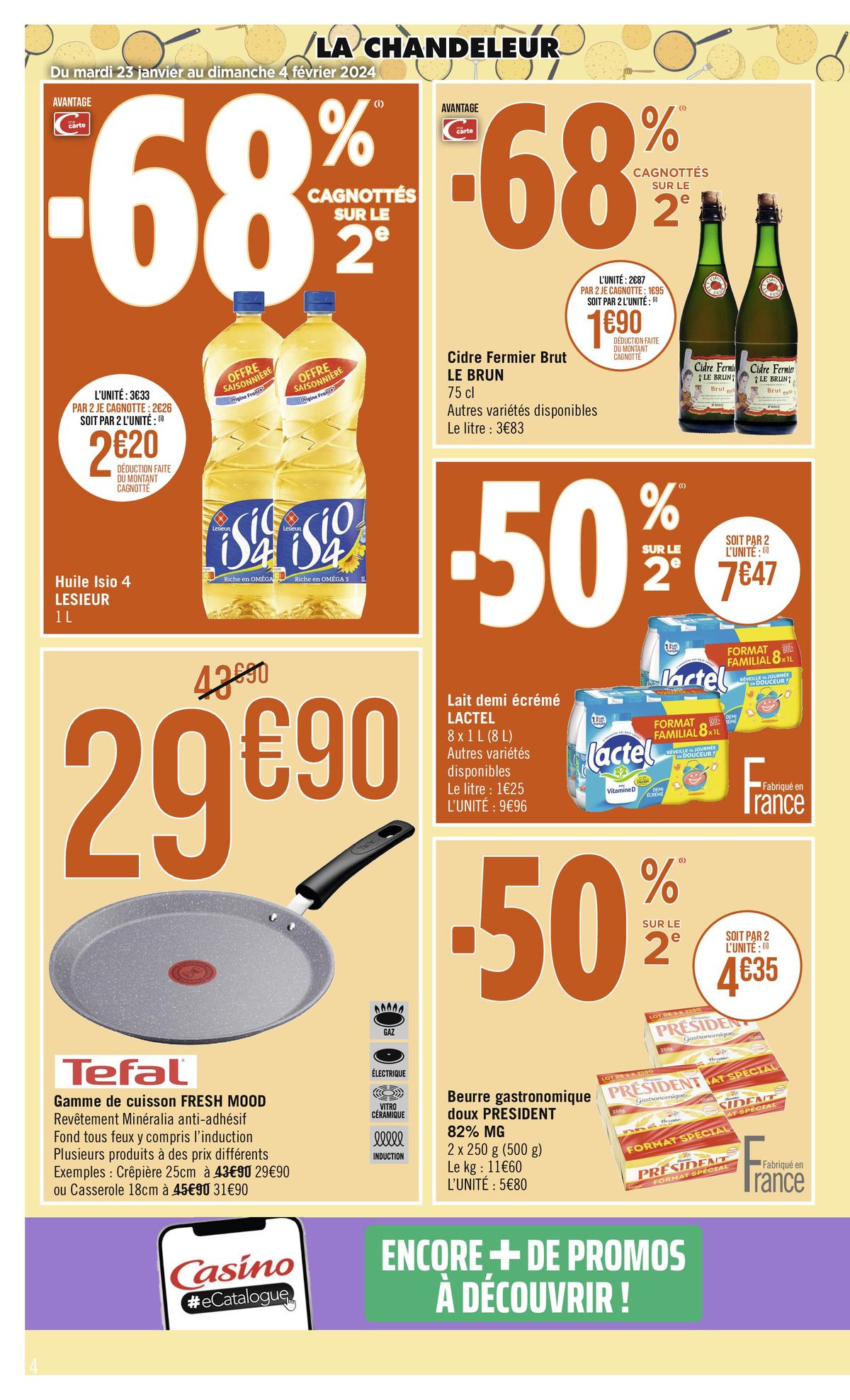 Catalogue OUI AUX TRÈS BELLES PROMOS !, page 00004