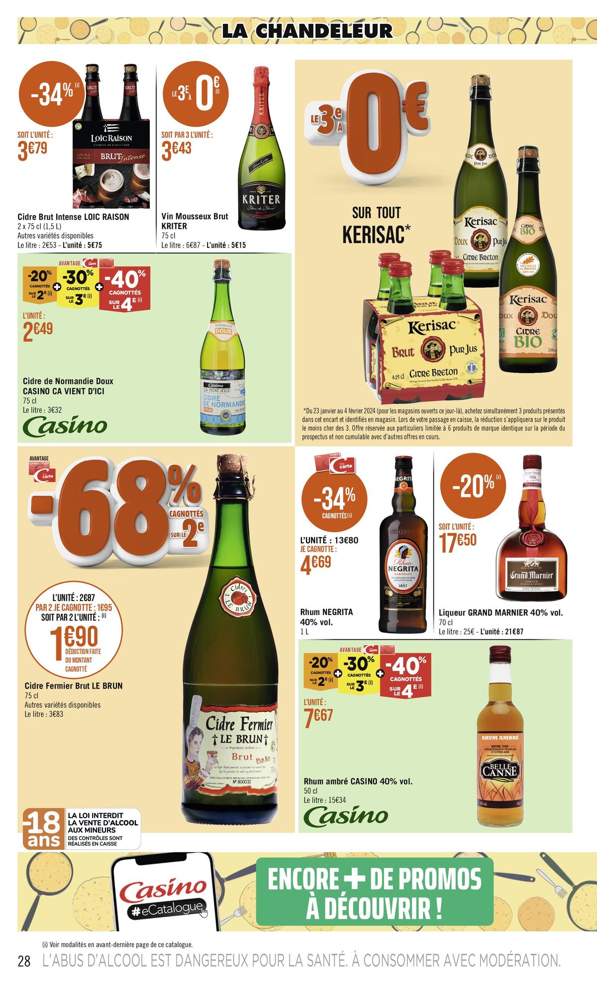 Catalogue OUI AUX TRÈS BELLES PROMOS !, page 00028