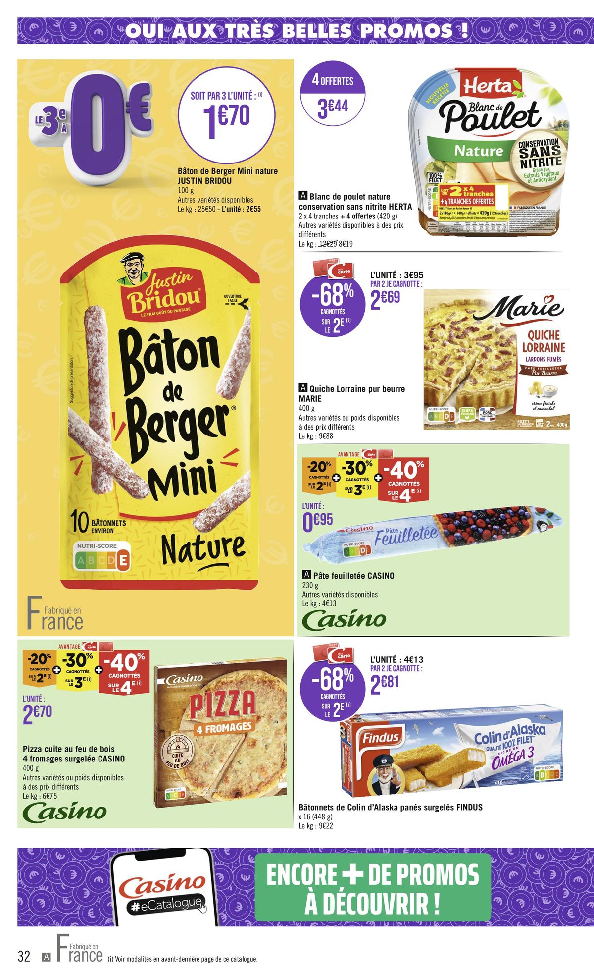 Catalogue OUI AUX TRÈS BELLES PROMOS !, page 00032