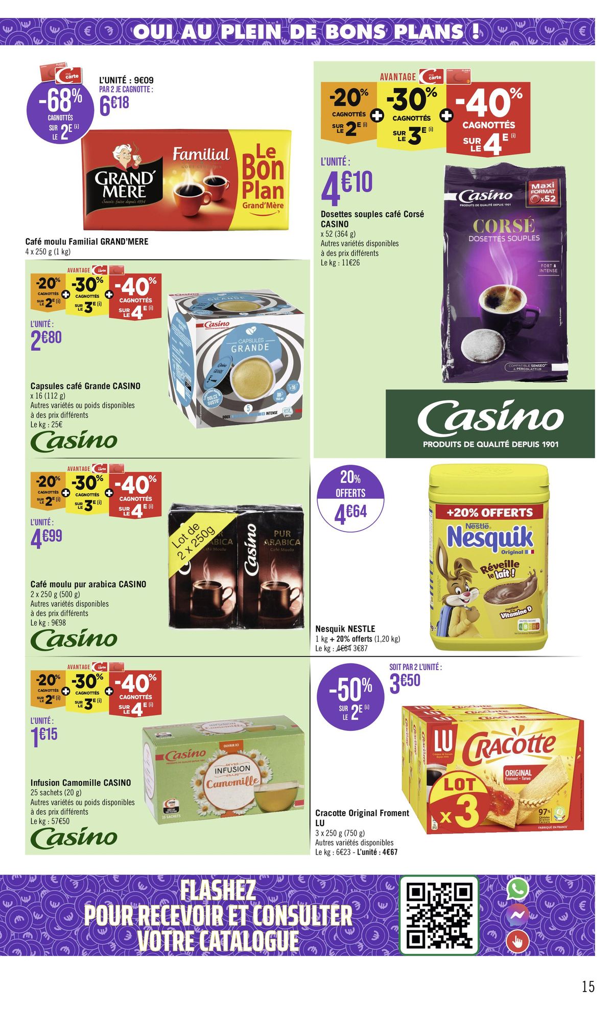 Catalogue OUI AU PLEIN DE BONS PLANS !, page 00015