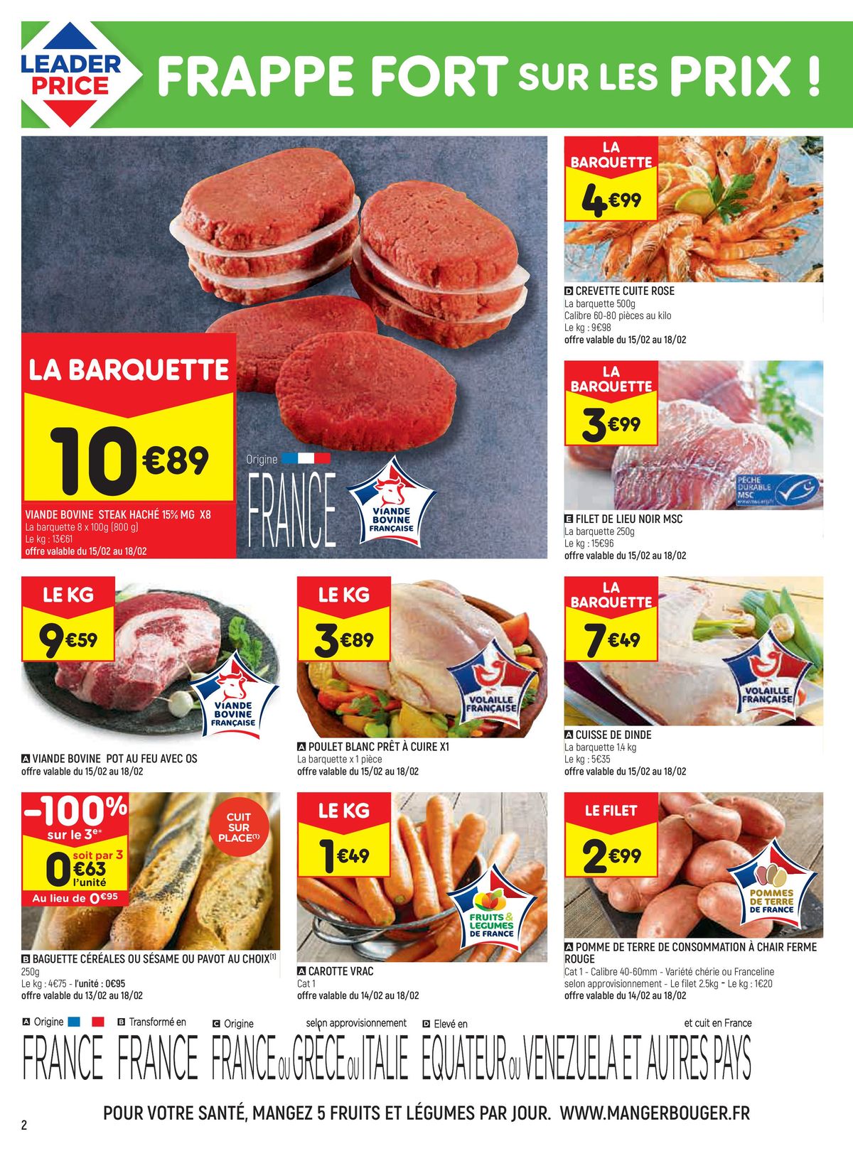 Catalogue FRAPPE FORT SUR LES PRIX, page 00002