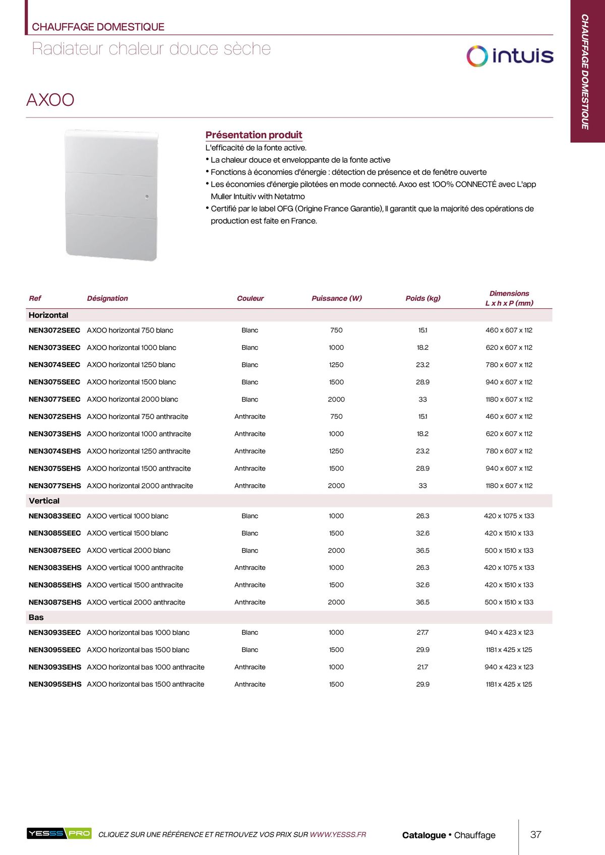 Catalogue Catalogue-Chauffage-2024, page 00039