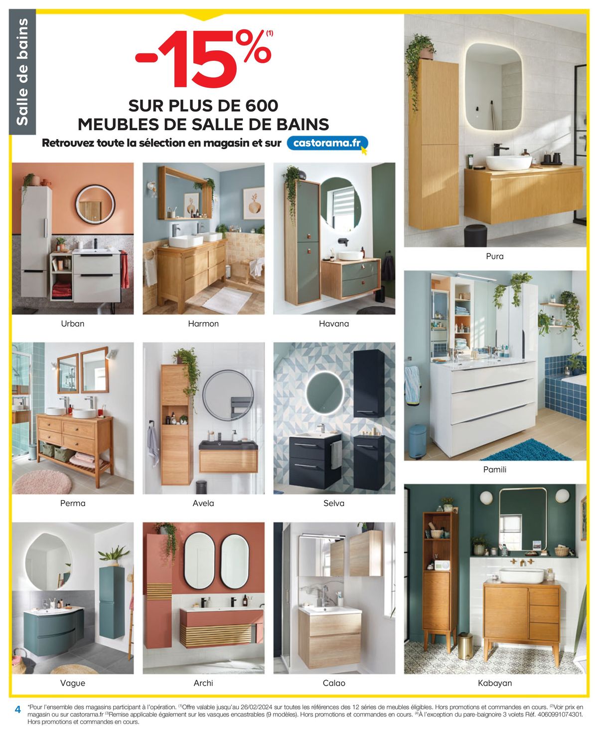 Catalogue La salle de bain à petit prix !, page 00004
