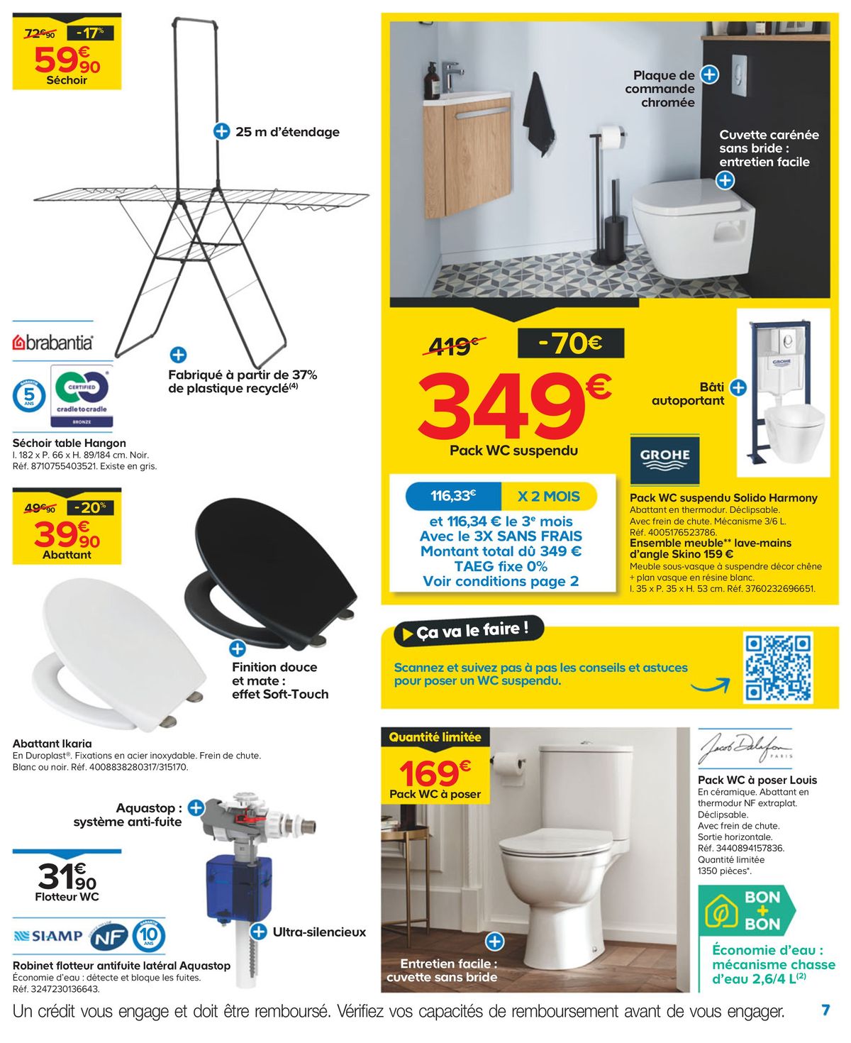Catalogue La salle de bain à petit prix !, page 00007