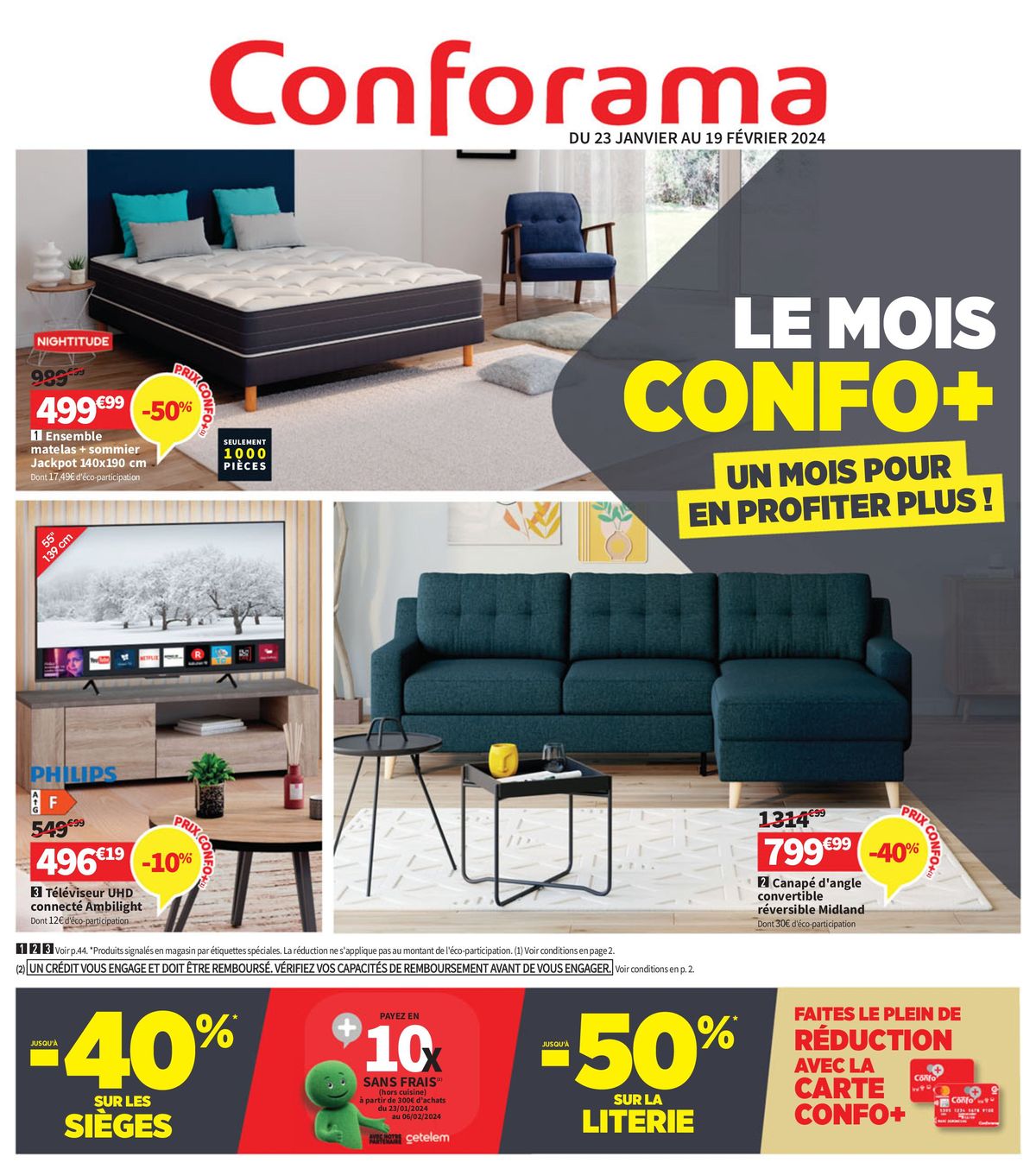 Catalogue Le mois Confo Plus, page 00001