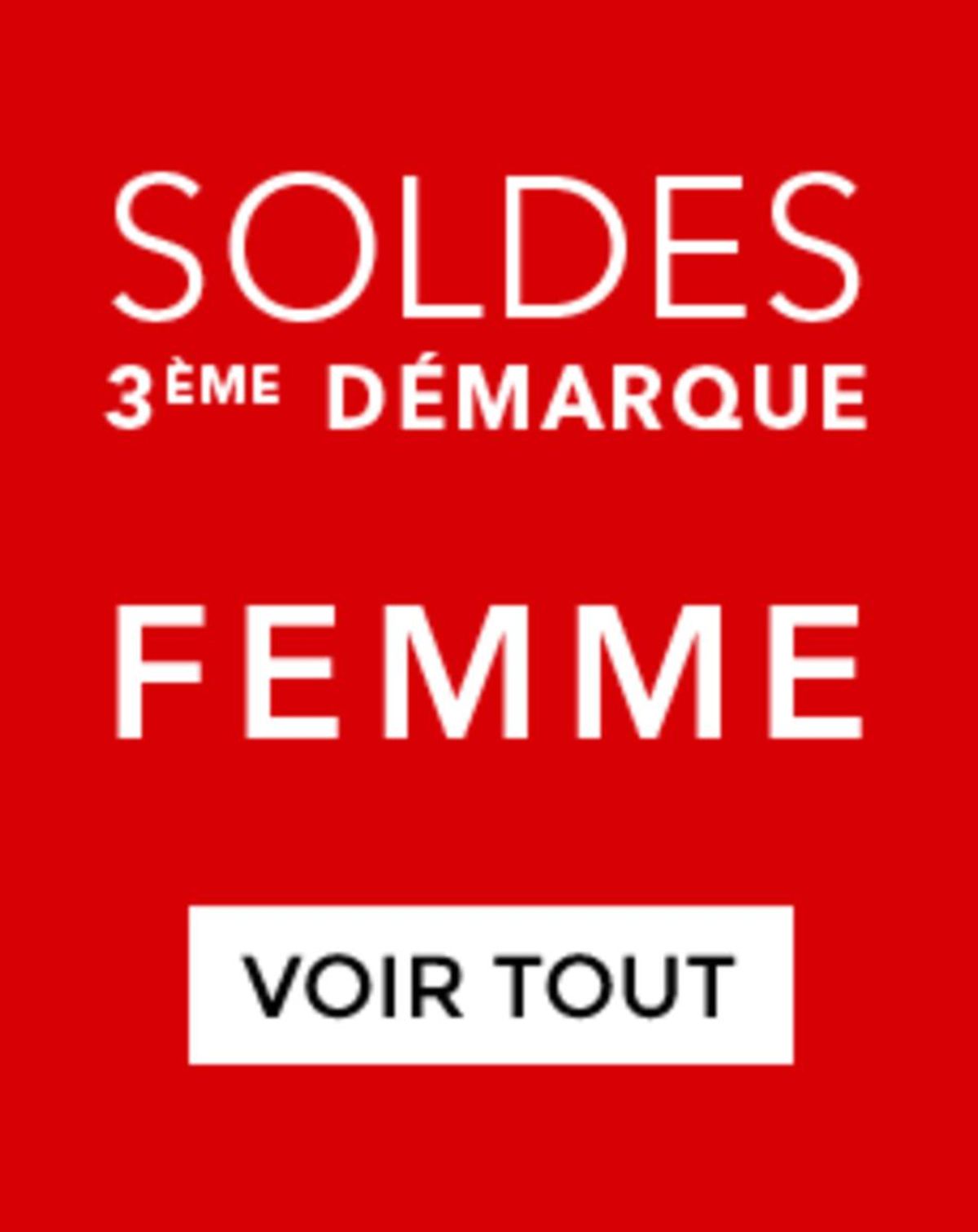 Catalogue SOLDES 3ème démarque femme/homme, page 00001