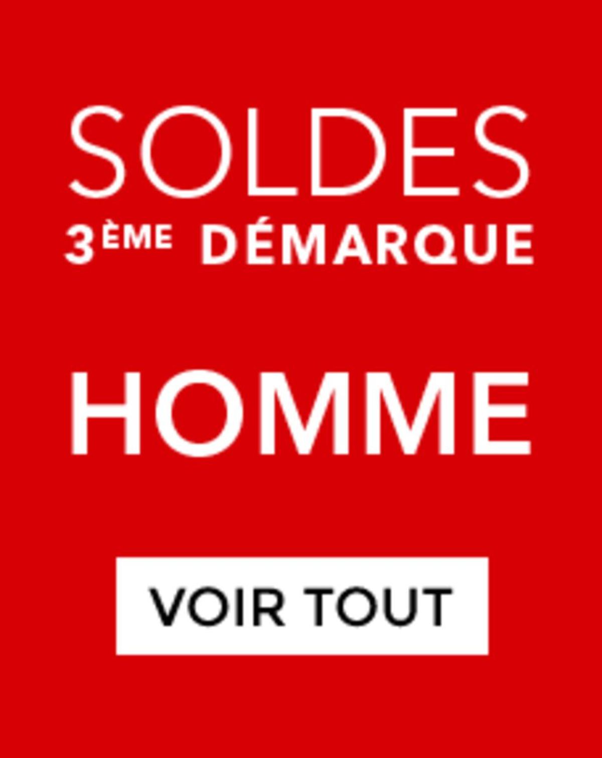 Catalogue SOLDES 3ème démarque femme/homme, page 00002