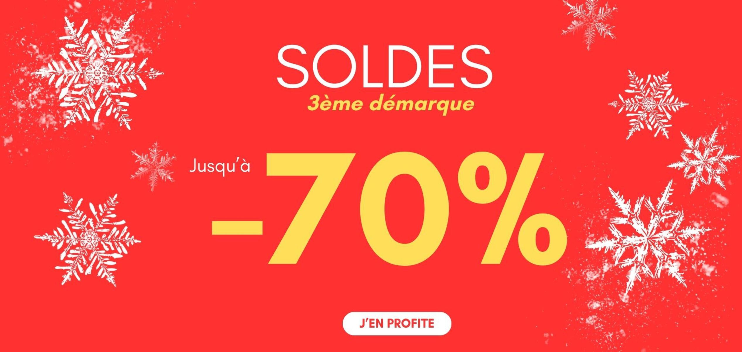 Catalogue SOLDES jusqu'à -70 % 3ème démarque, page 00001