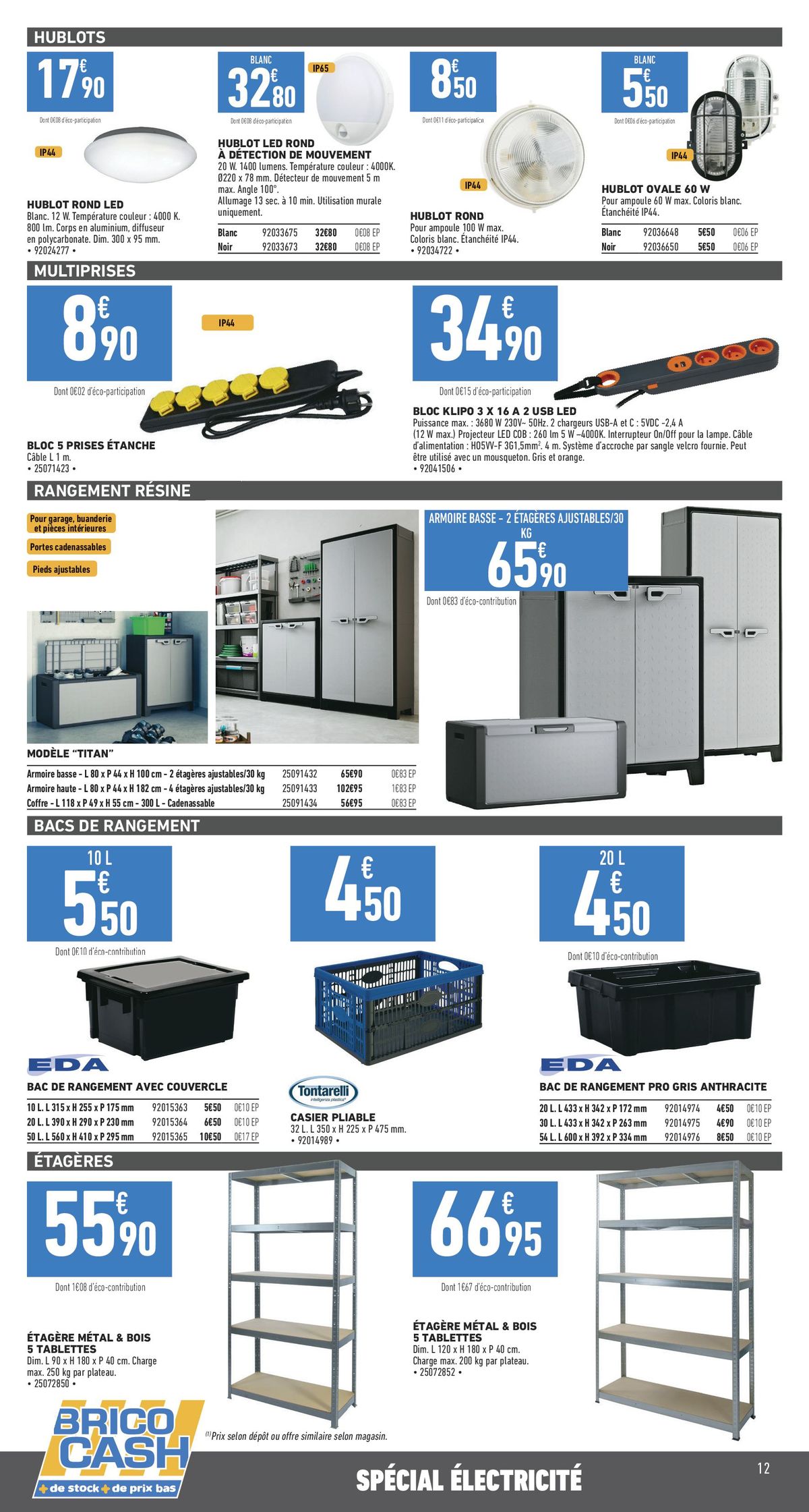 Catalogue Catalogue spécial électricité, page 00003