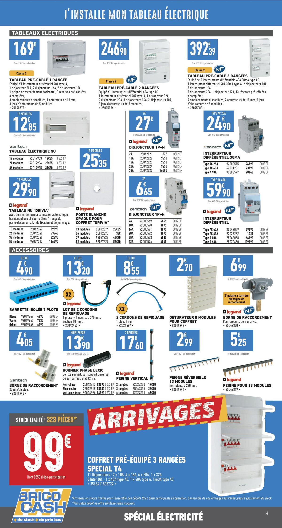 Catalogue Catalogue spécial électricité, page 00010