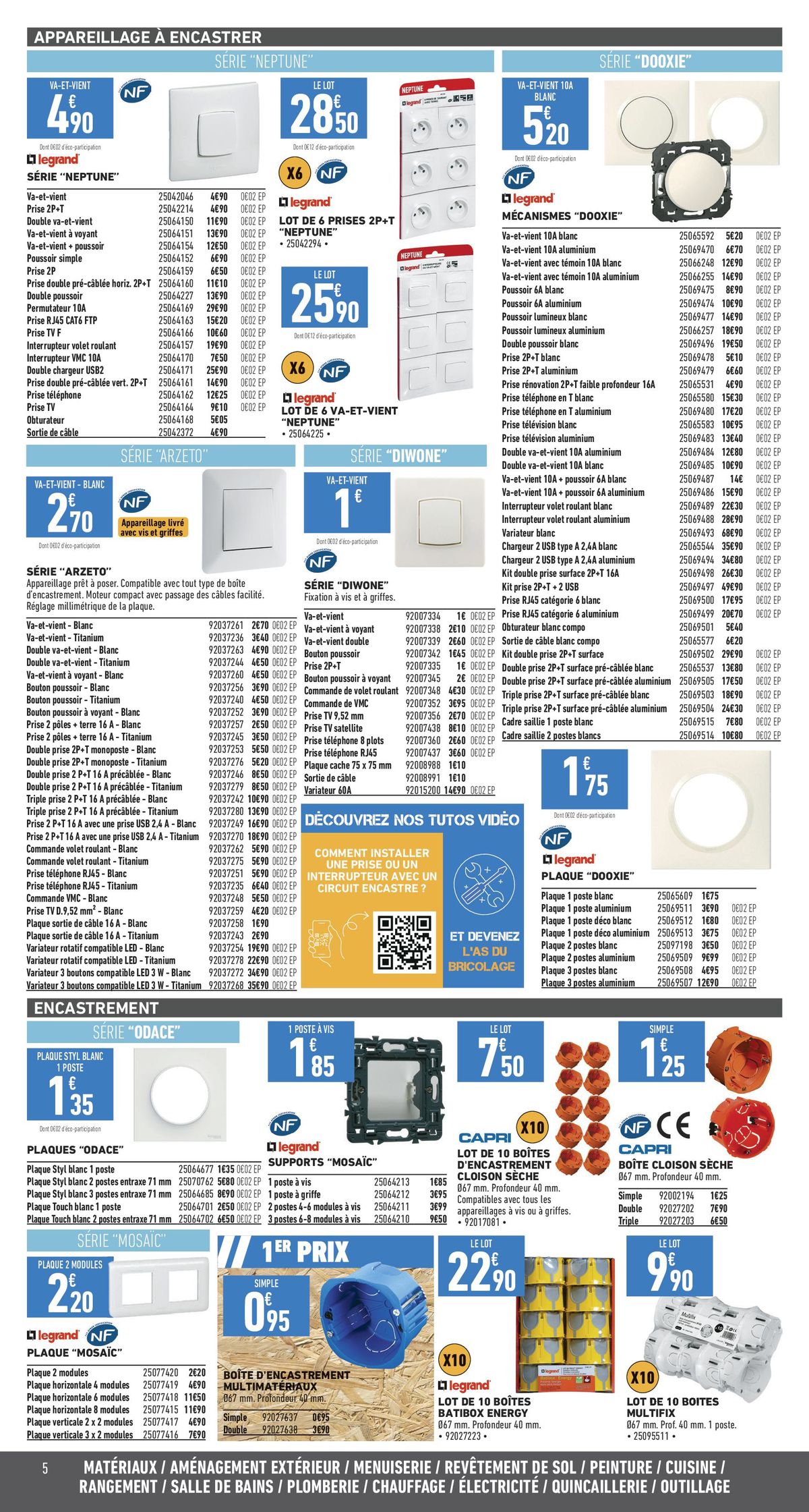 Catalogue Catalogue spécial électricité, page 00011