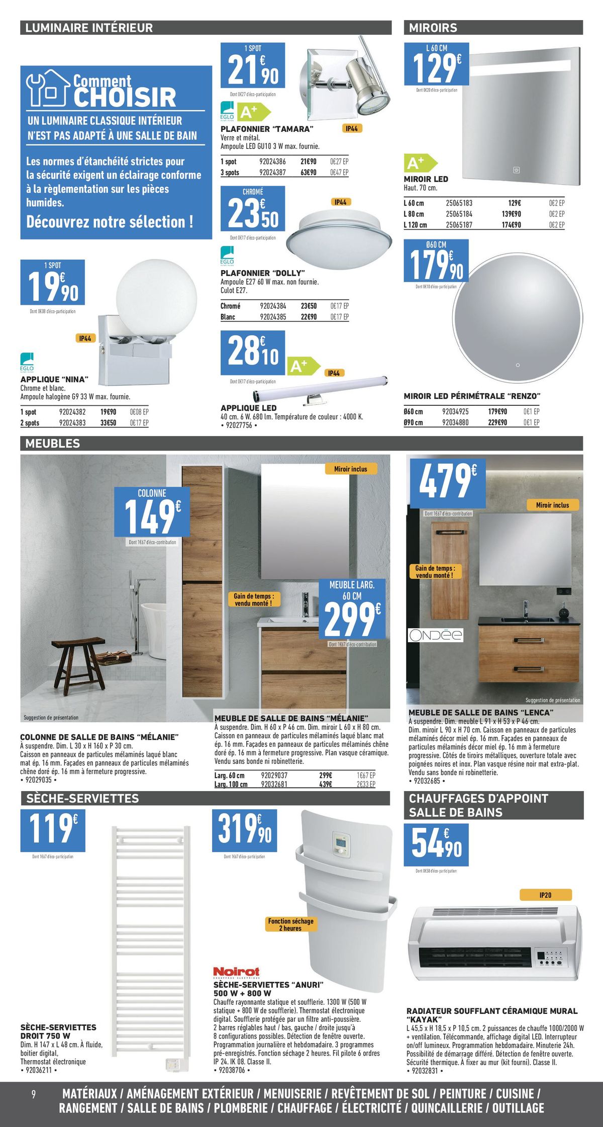 Catalogue Catalogue spécial électricité, page 00015