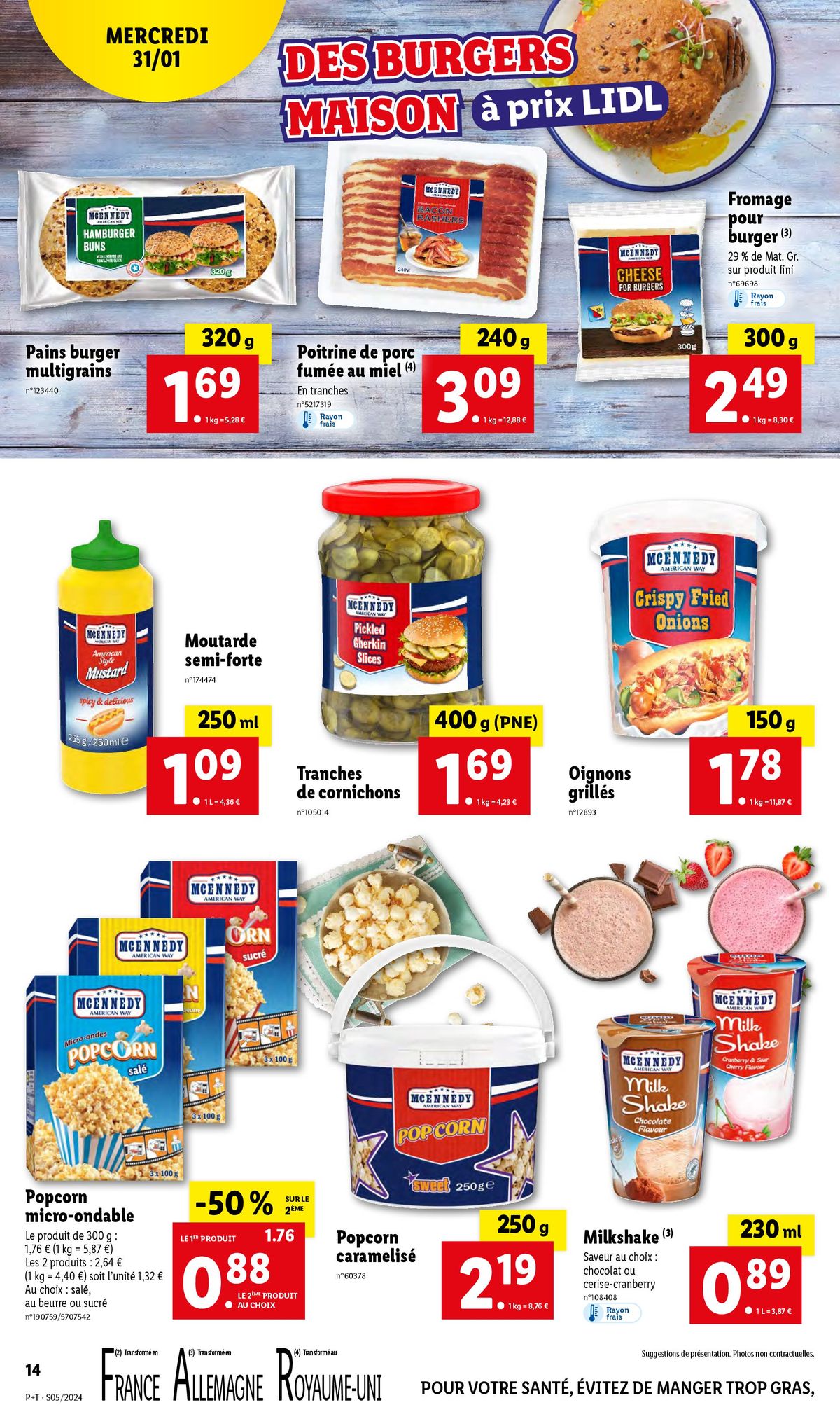 Catalogue Foire aux poissons Lidl, page 00014