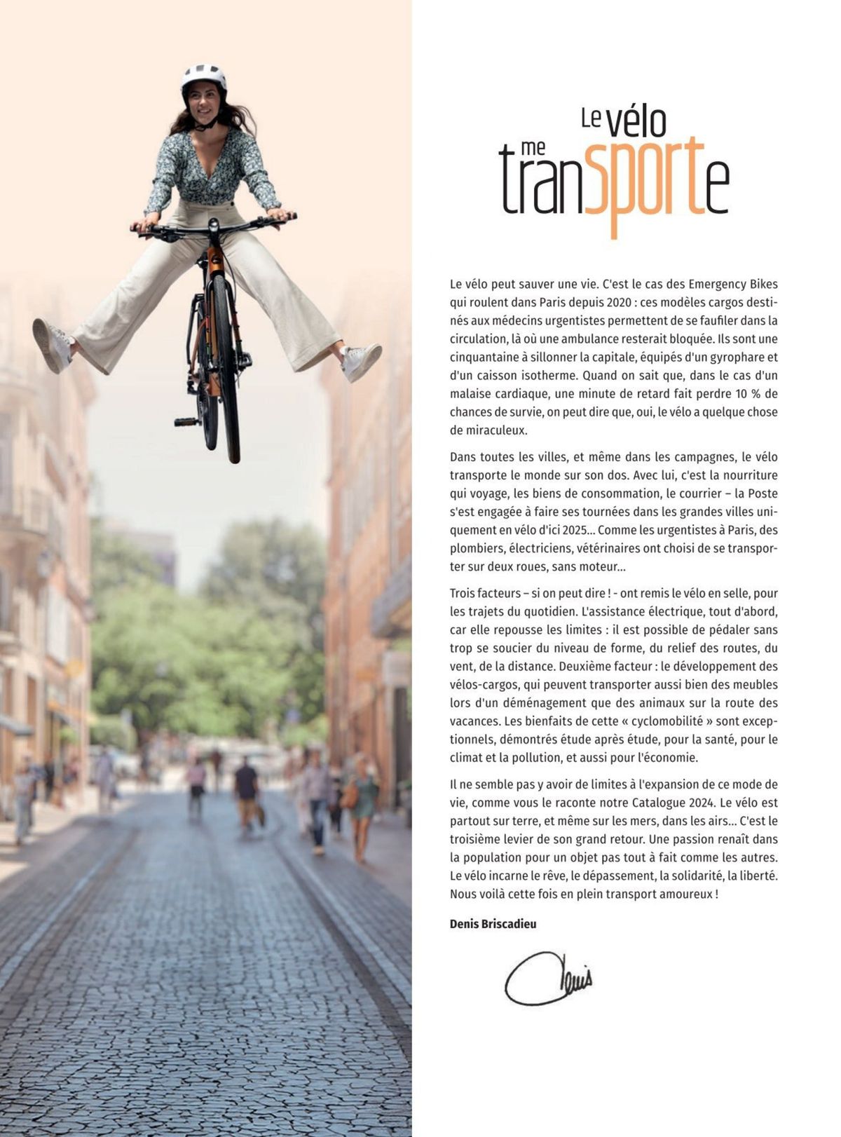 Catalogue Le vélo me transporte, page 00003