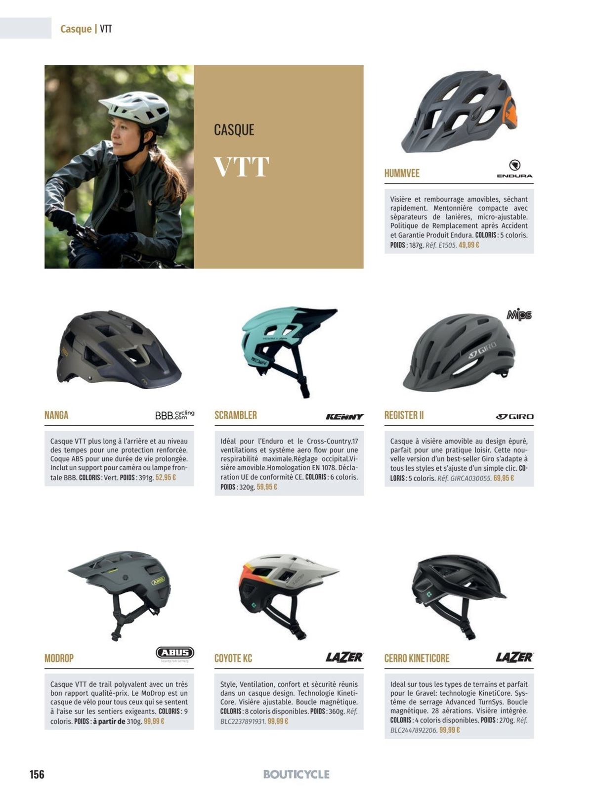Catalogue Le vélo me transporte, page 00156