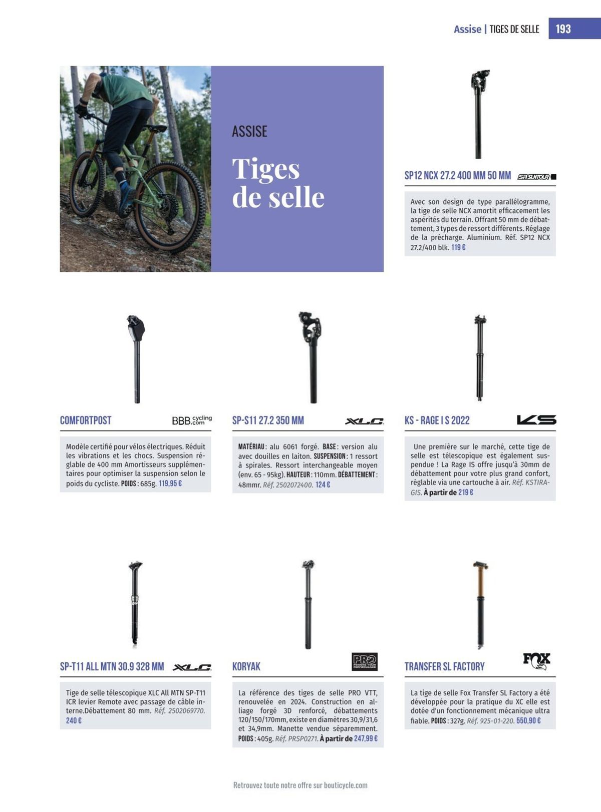 Catalogue Le vélo me transporte, page 00193