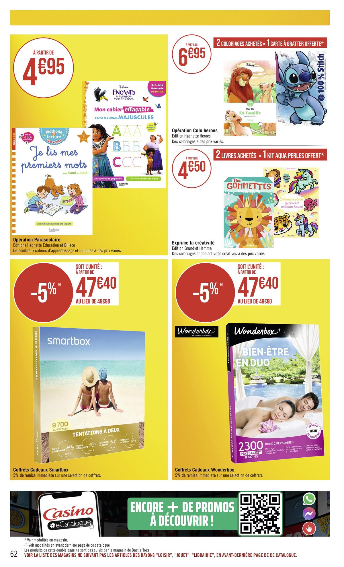 Catalogue - 60% Sur le 2e, page 00062