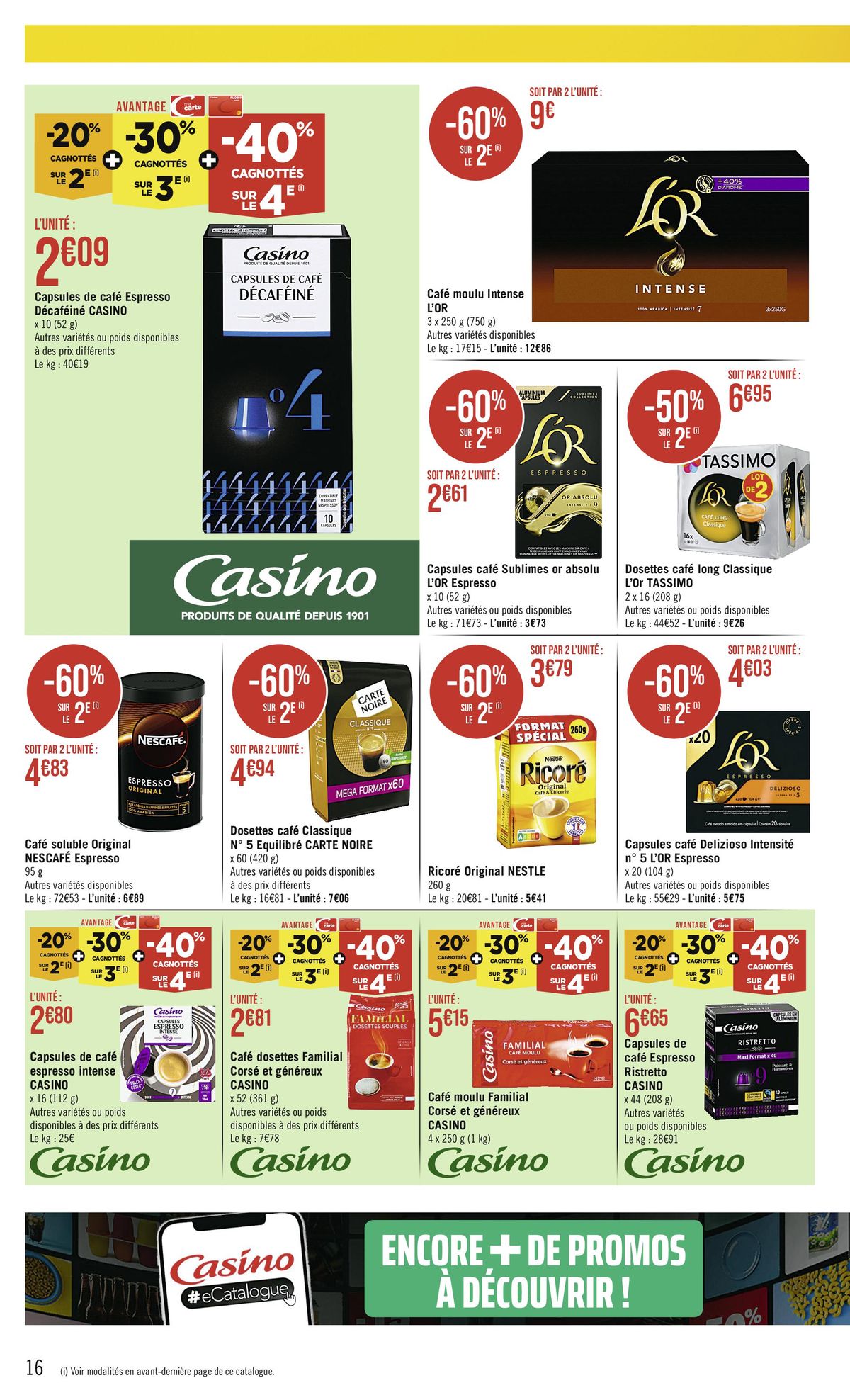 Catalogue Casino Supermarché, page 00016