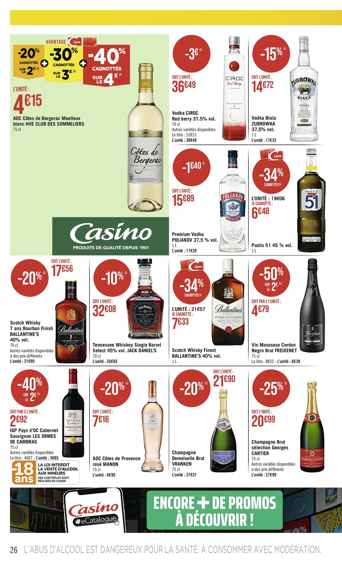 Catalogue Casino Supermarché, page 00026