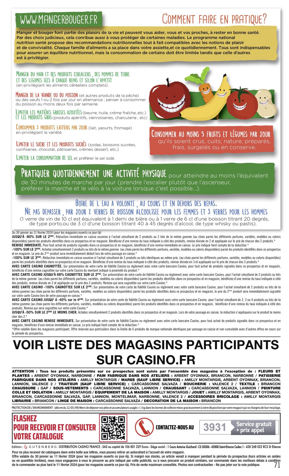 Catalogue Casino Supermarché, page 00071