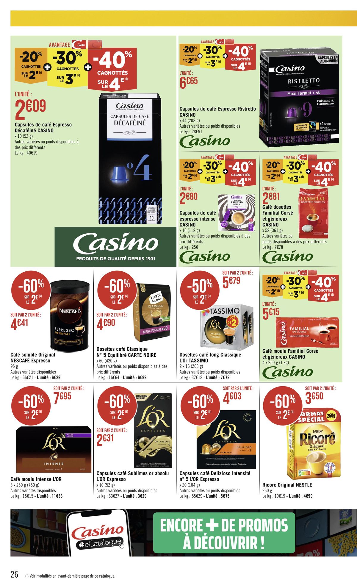 Catalogue Casino Supermarché, page 00026