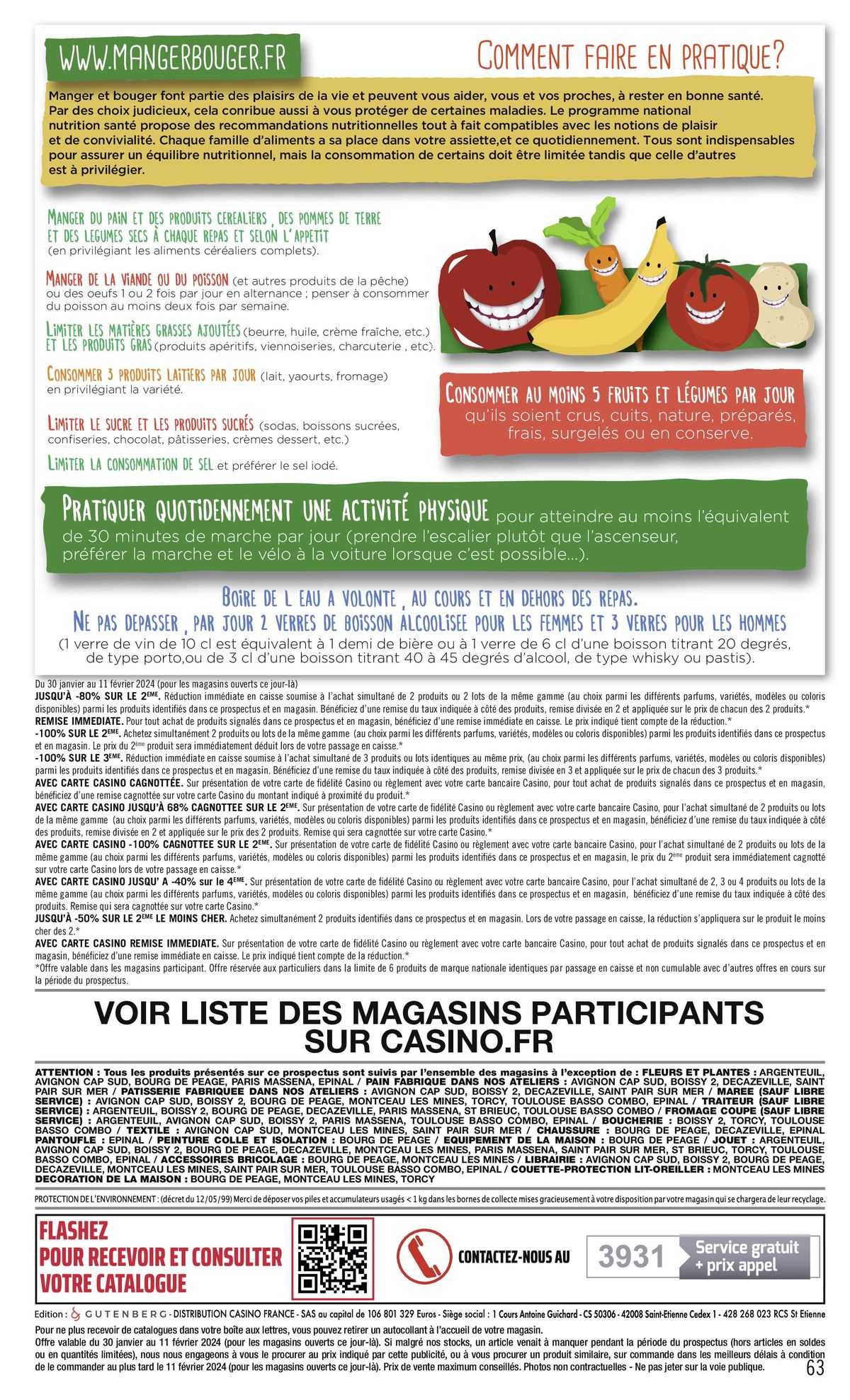 Catalogue Casino Supermarché, page 00063