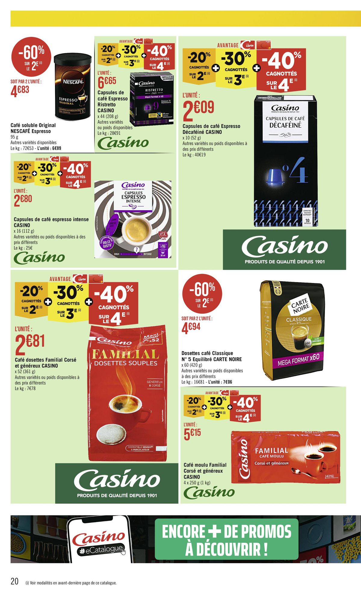 Catalogue Casino Supermarché, page 00020