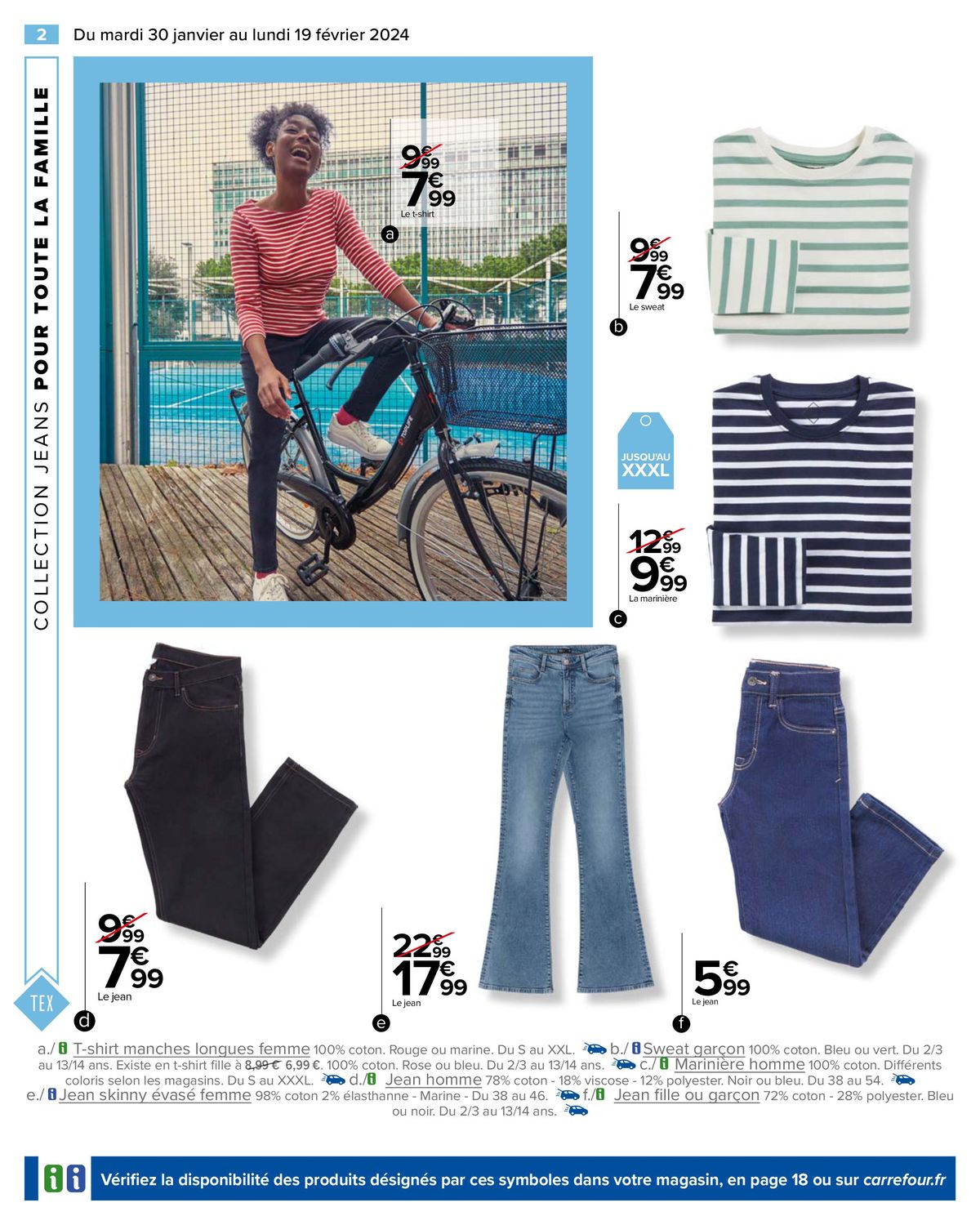 Catalogue Des jeans pour toute la famille, page 00004