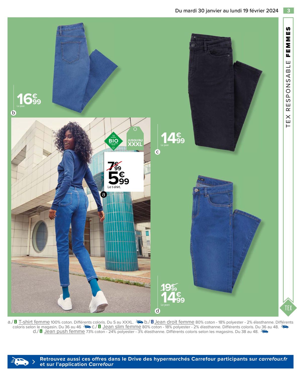 Catalogue Des jeans pour toute la famille, page 00005