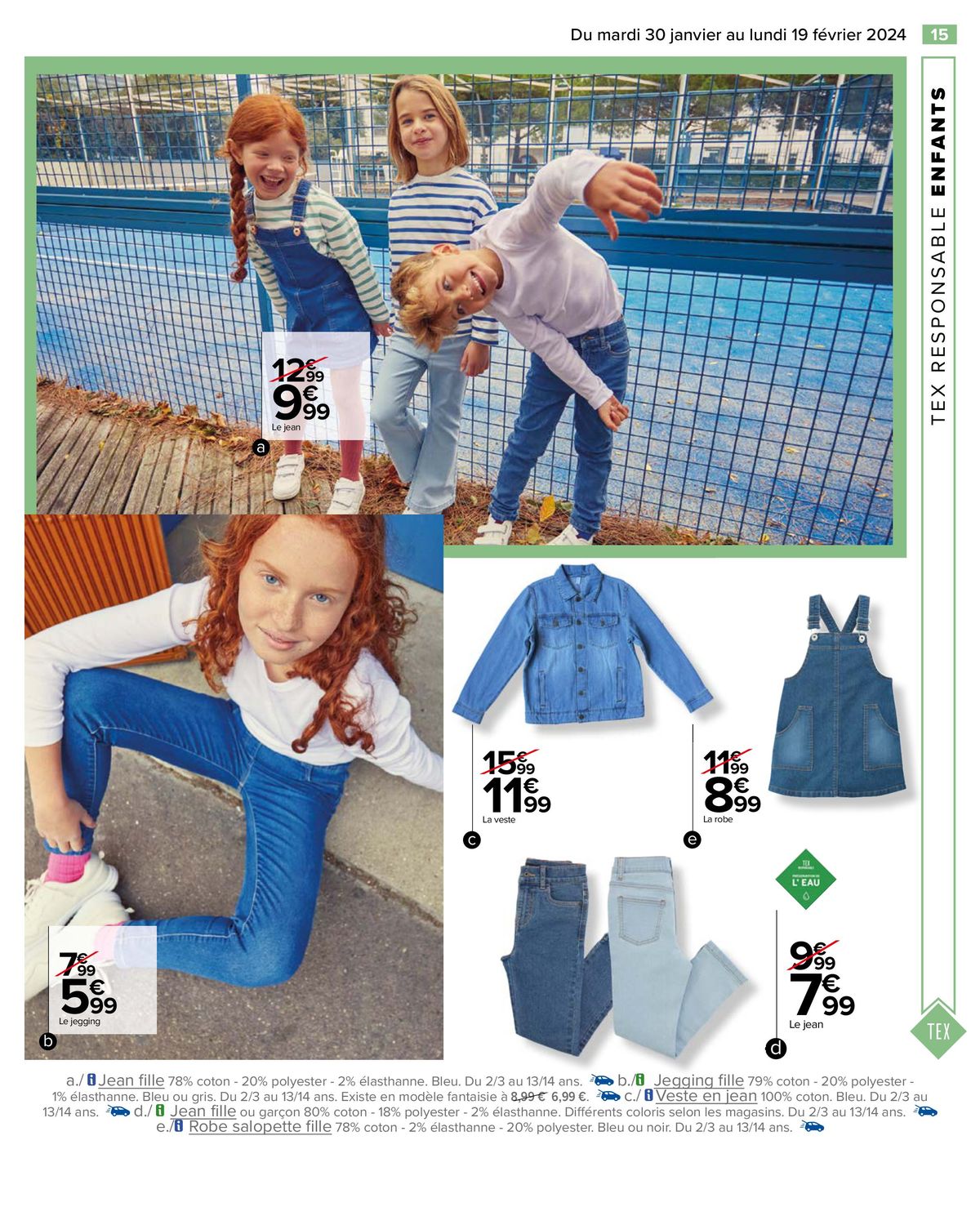 Catalogue Des jeans pour toute la famille, page 00017
