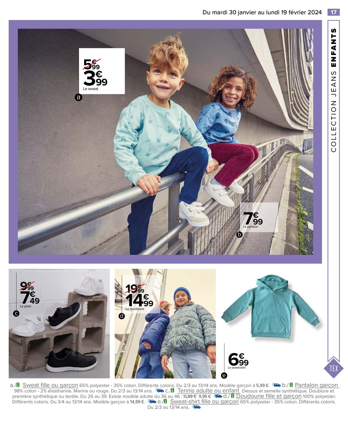 Catalogue Des jeans pour toute la famille, page 00019