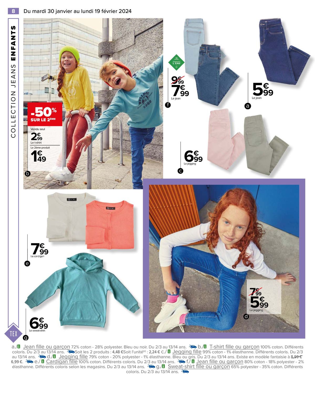 Catalogue Des jeans pour toute la famille, page 00010