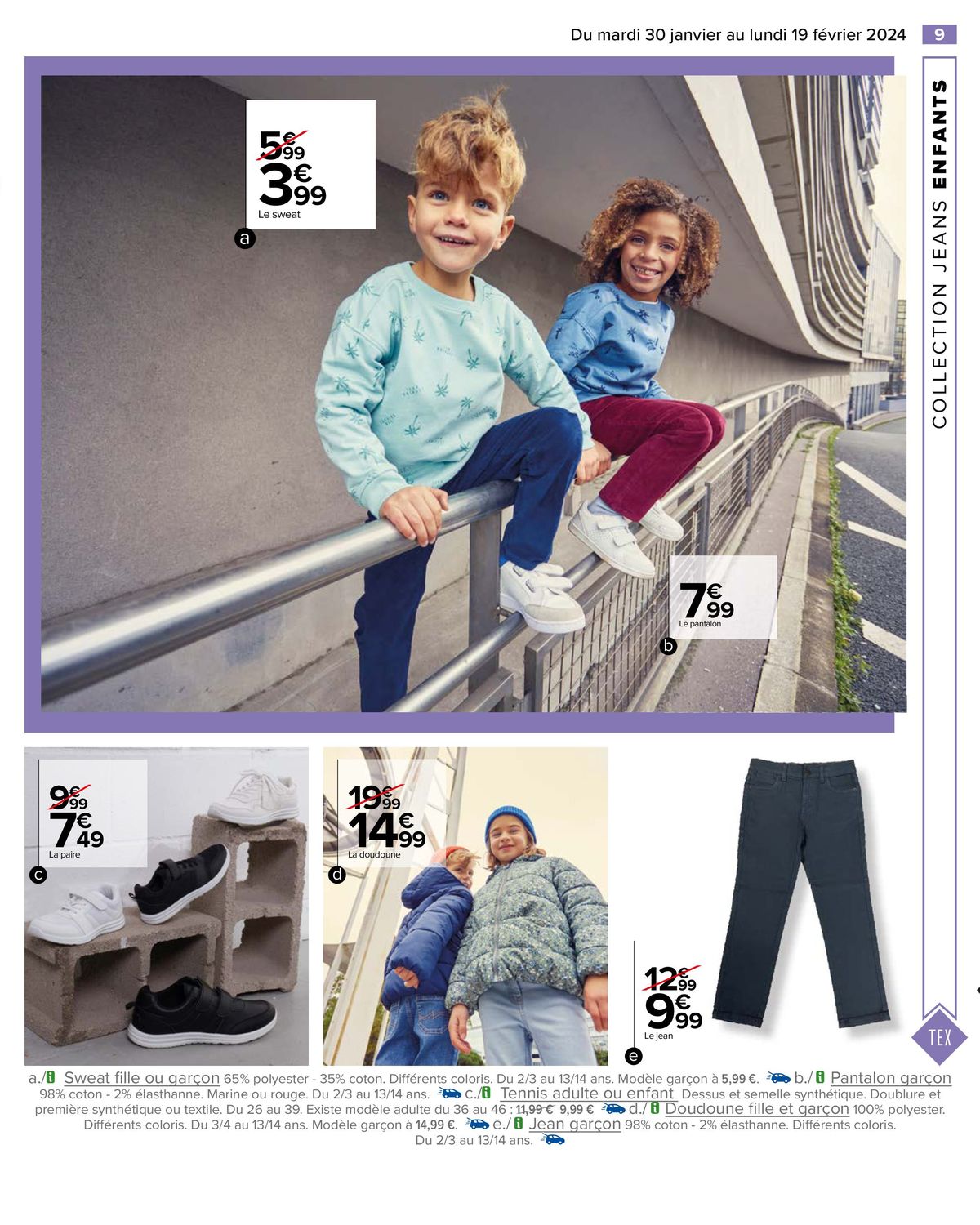 Catalogue Des jeans pour toute la famille, page 00011