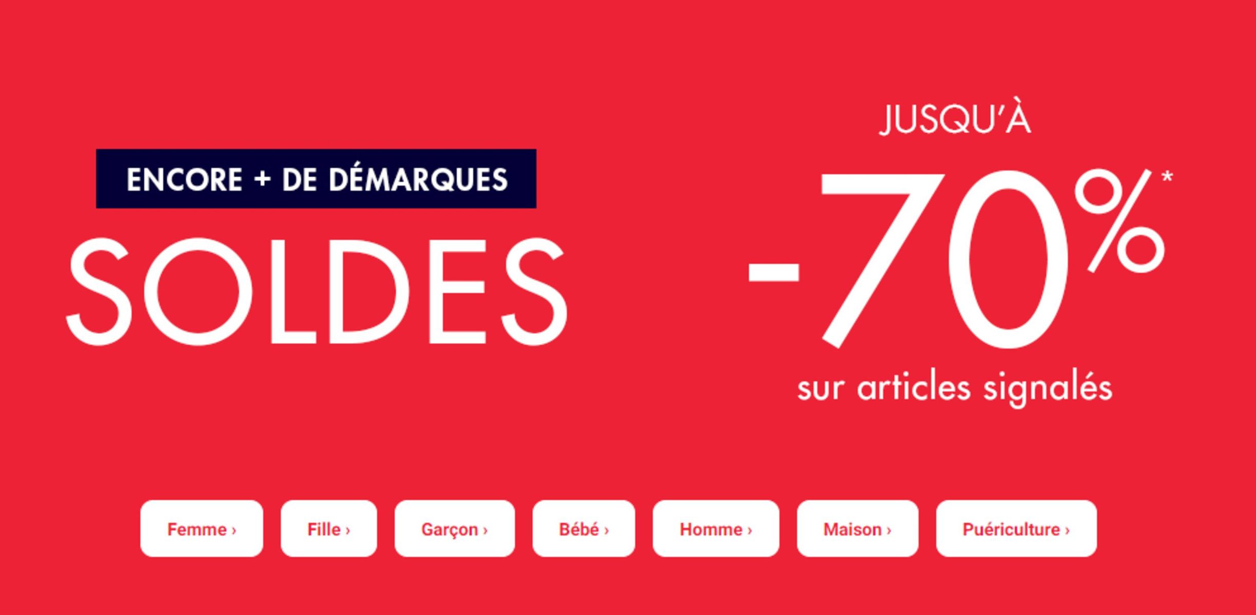 Catalogue SOLDES ! JUSQU'À -70%, page 00001