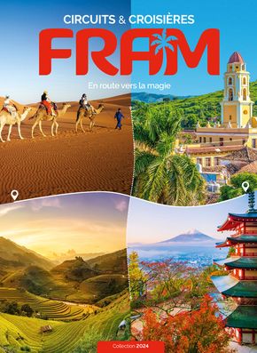 Promos de Voyages à Amiens | Brochure CIRCUIT FRAM 2024 sur Fram | 25/01/2024 - 31/12/2024