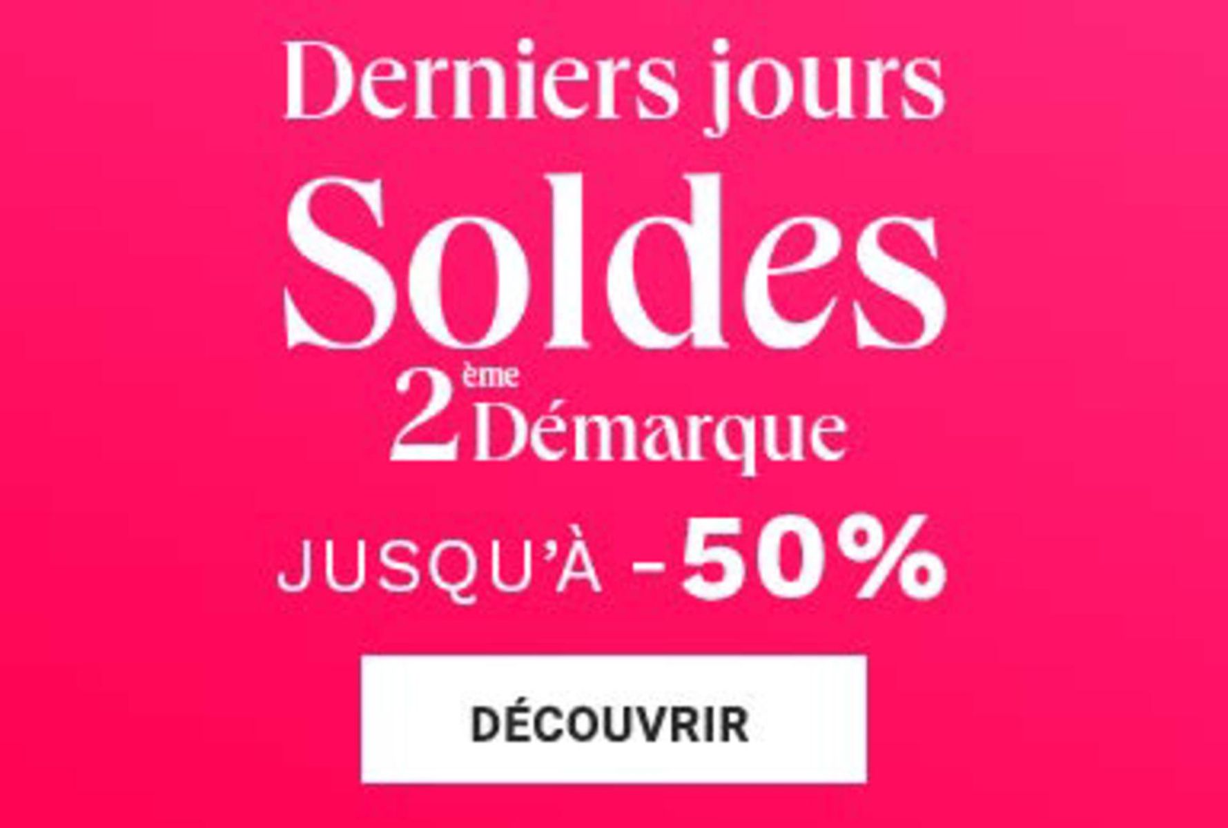 Catalogue SOLDES jusqu'à -50 %, page 00001