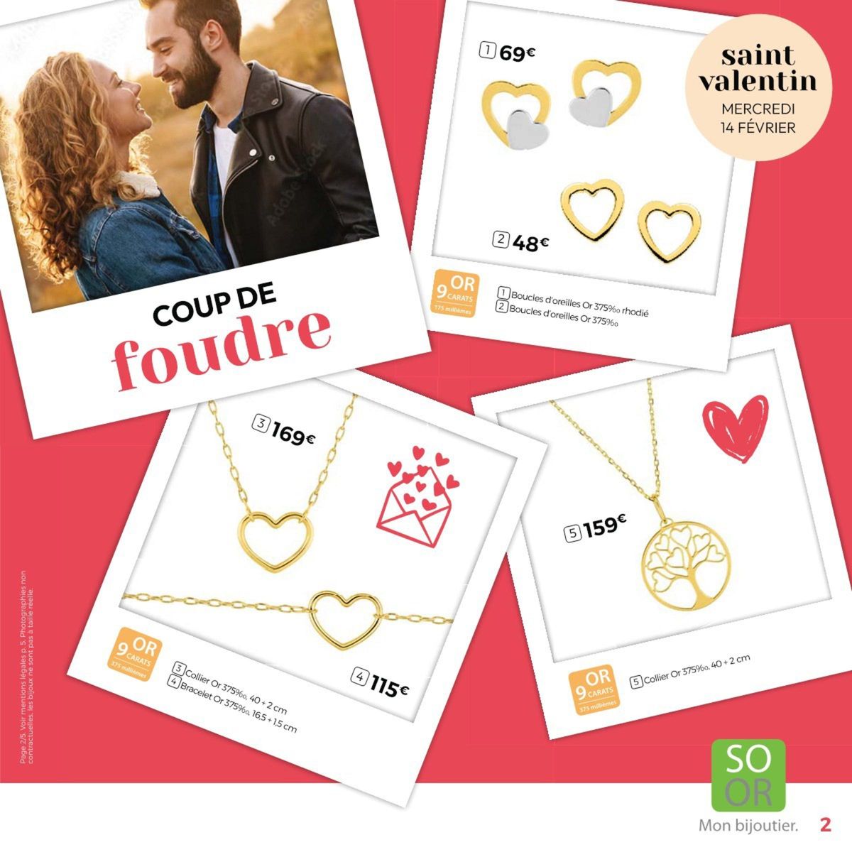 Catalogue Célébrez l'amour, page 00002