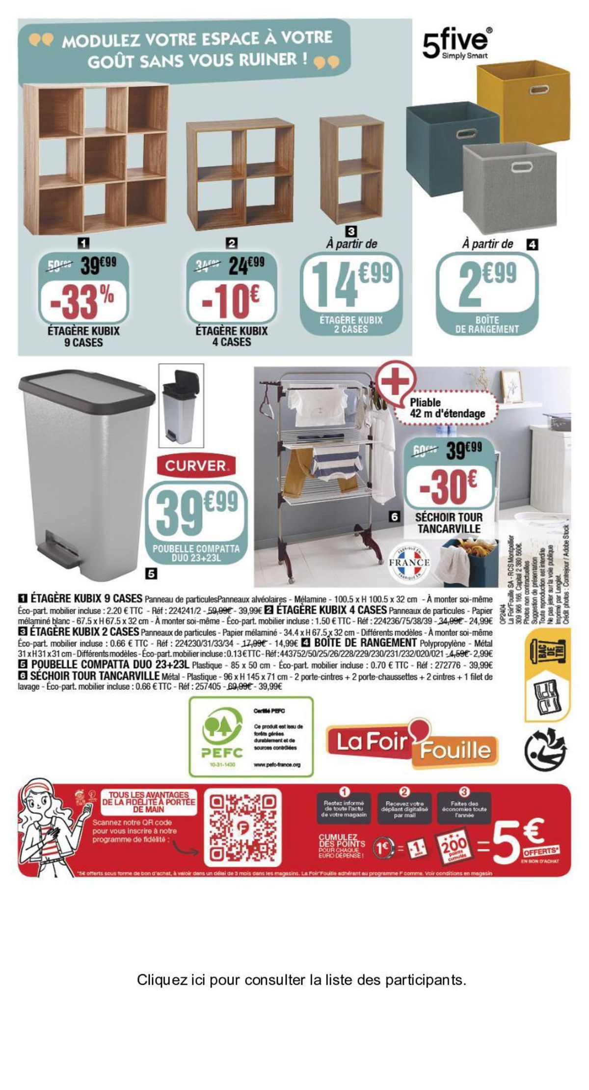 Catalogue Une déco qui fait la différence et à petits prix, page 00003