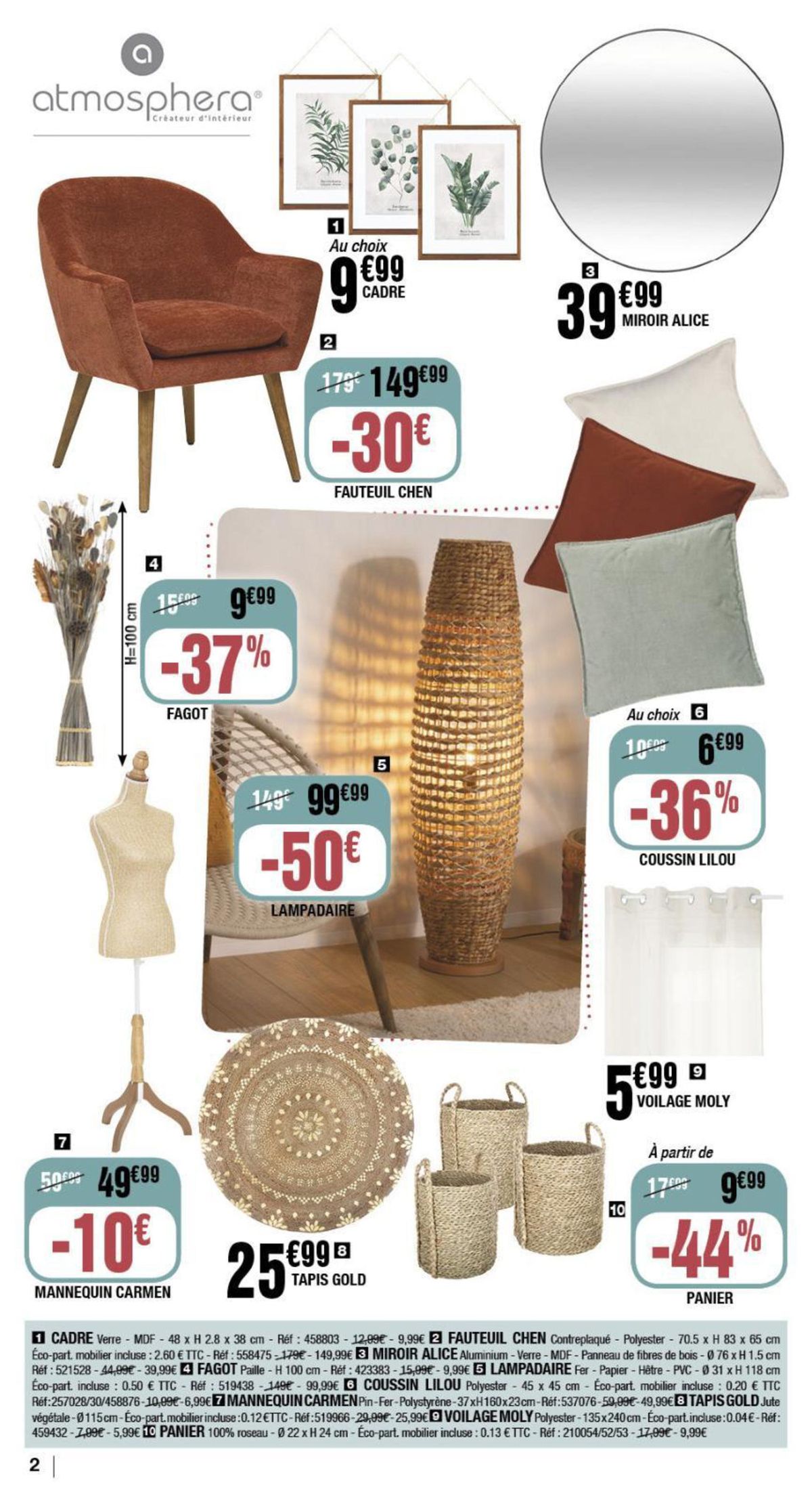 Catalogue Une déco qui fait la différence et à petits prix, page 00004