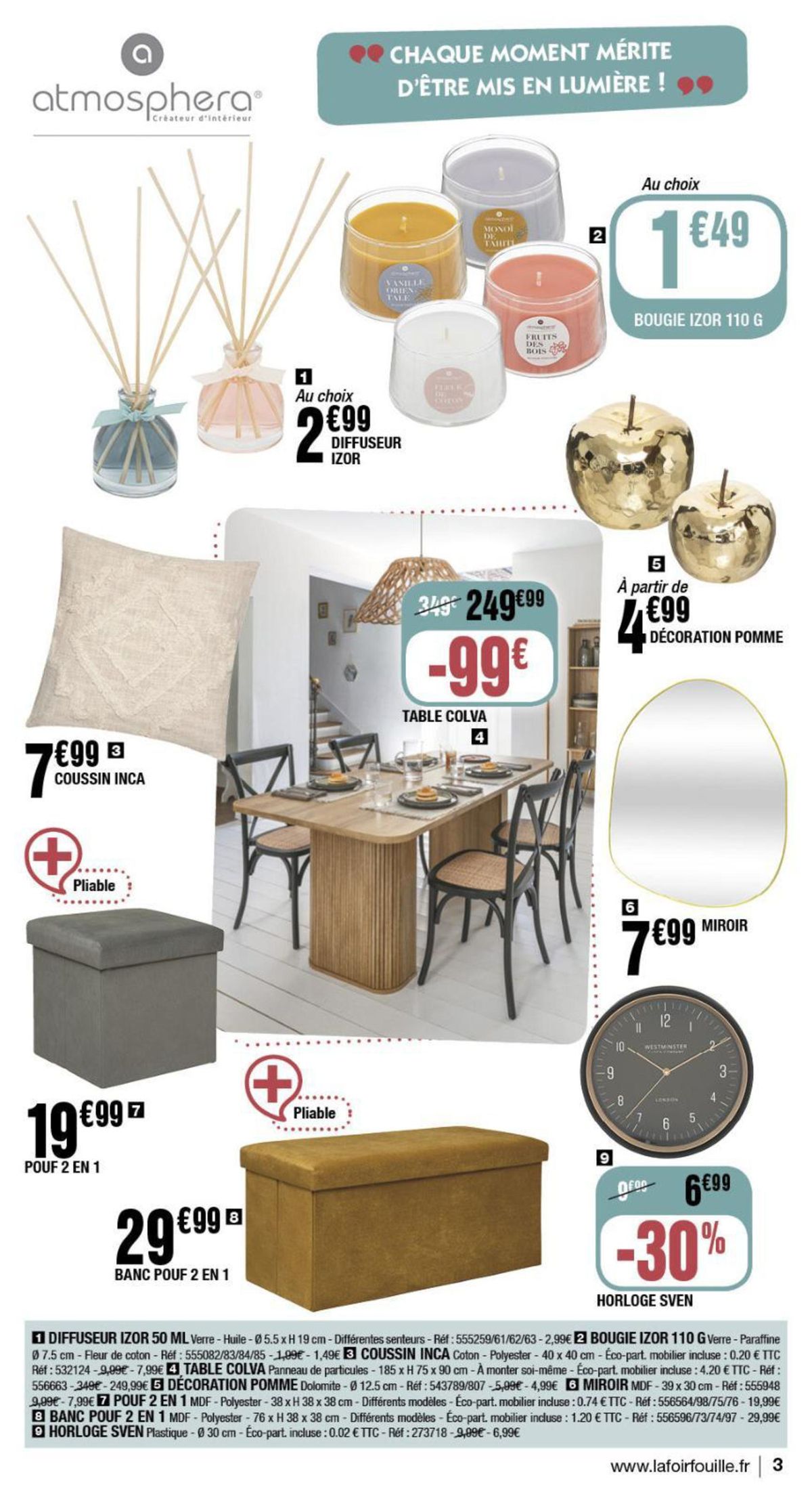 Catalogue Une déco qui fait la différence et à petits prix, page 00005