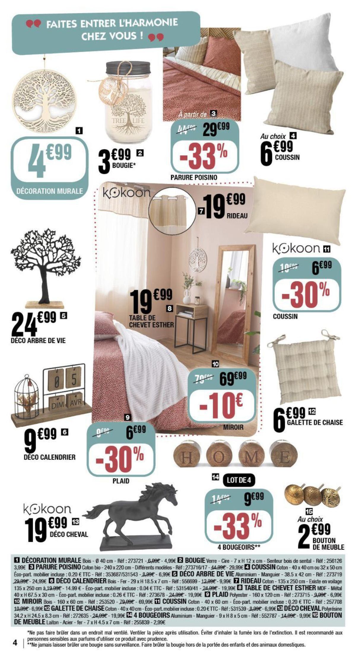 Catalogue Une déco qui fait la différence et à petits prix, page 00006