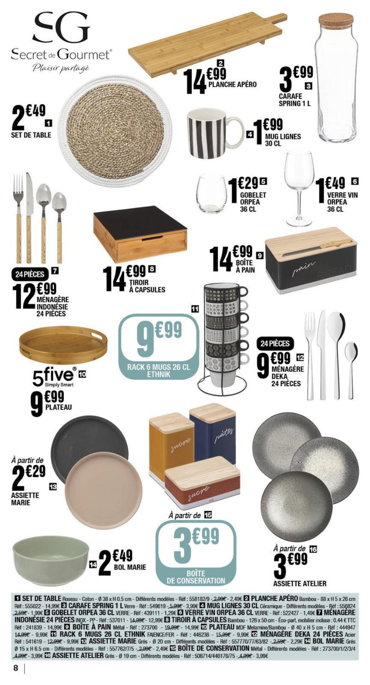 Catalogue Une déco qui fait la différence et à petits prix, page 00010